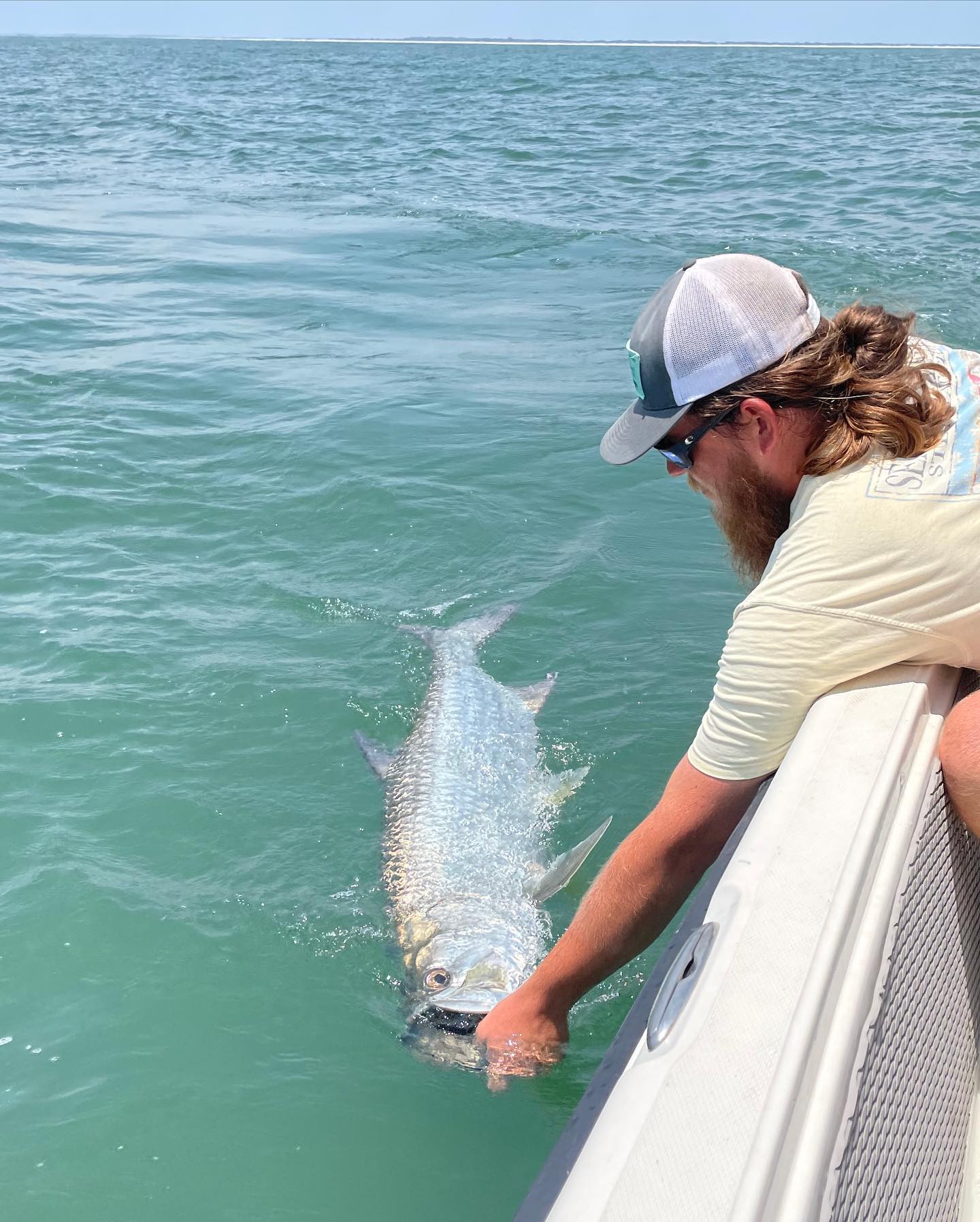 Tarpon fishing at Fernandina Beach
