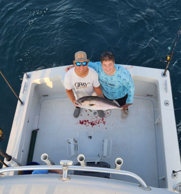 Anglers enjoying a great fishing trip in NC