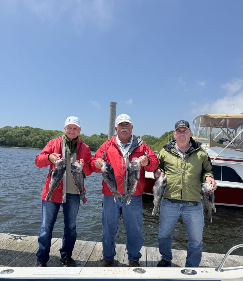 6 fishing enthusiasts in Wareham