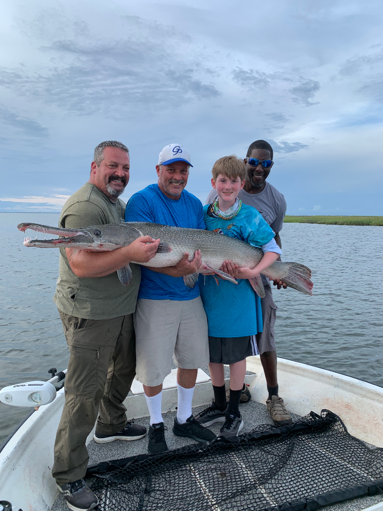 Muskellunge fish caught in Slidell