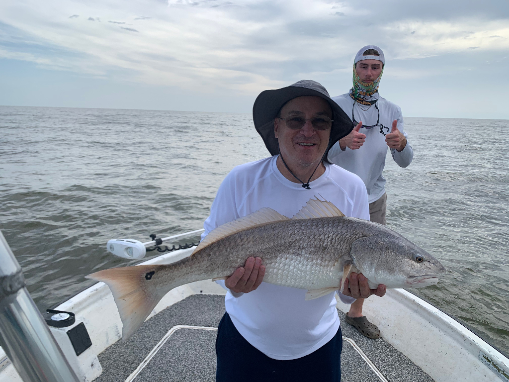 Redfish catch in Slidell