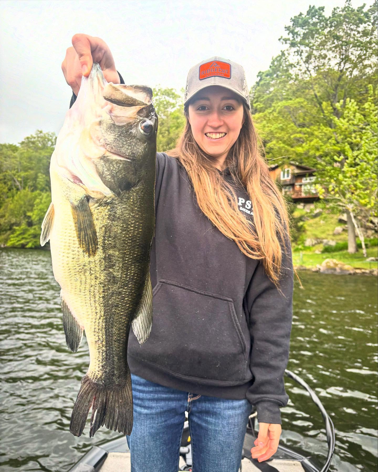 Angler holding a 29-inch fish in MA