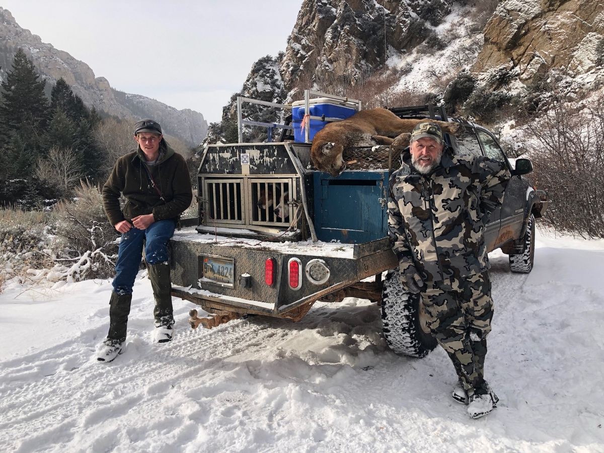 Two people hunting in NV