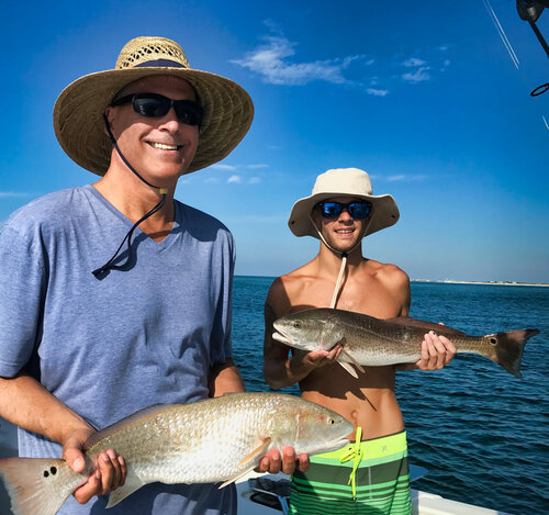 Two anglers fishing in FL