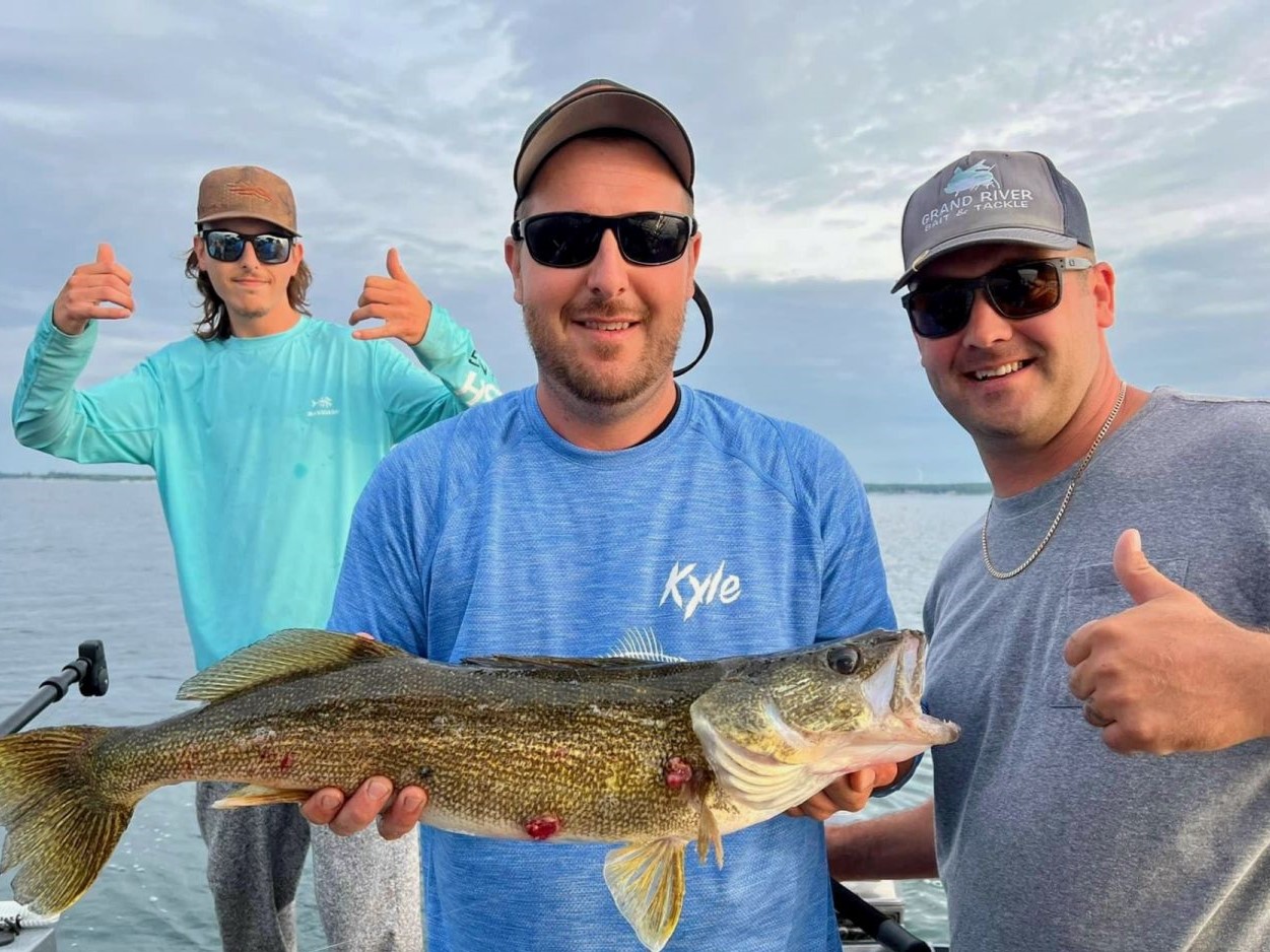 Walleye catch in Ontario