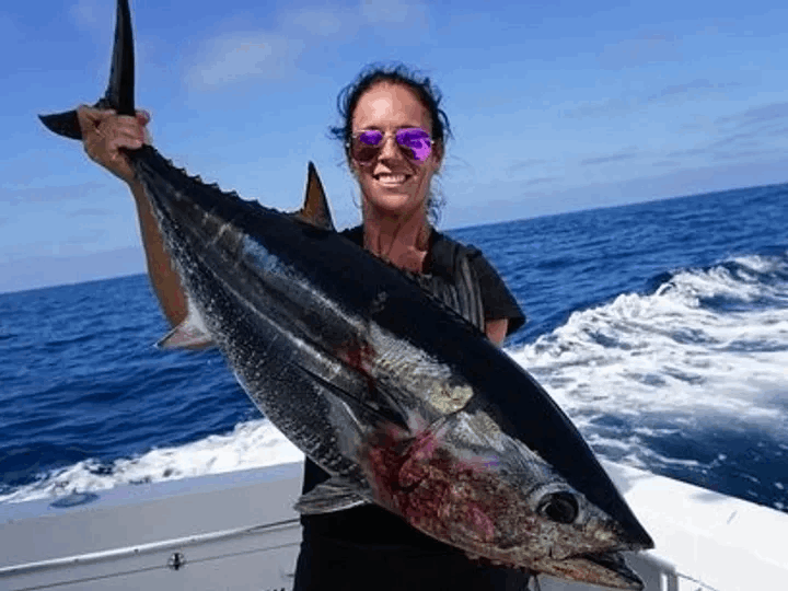 One person fishing in Mashpee with a 28-inch catch