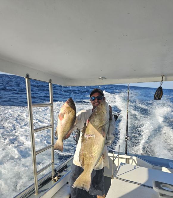 2 big fish caught while fishing in FL