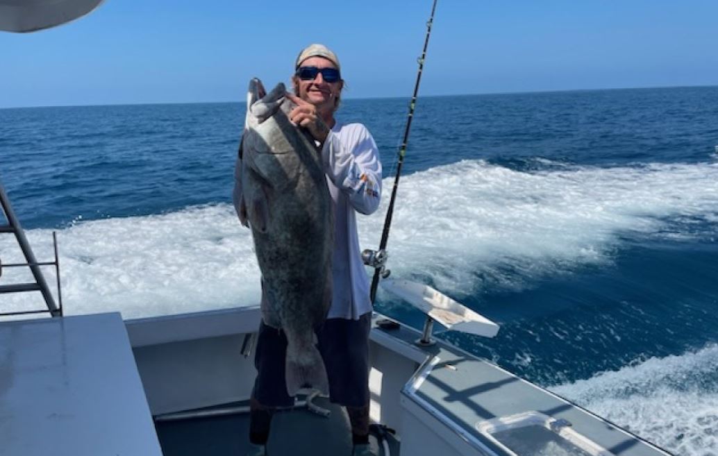 Angler enjoying a day of fishing in FL