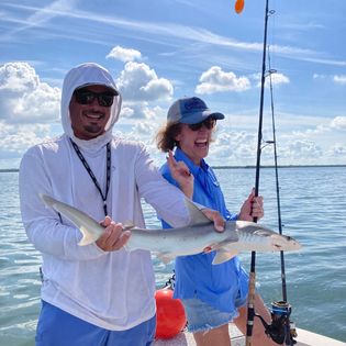 Two people fishing at Fort Myers