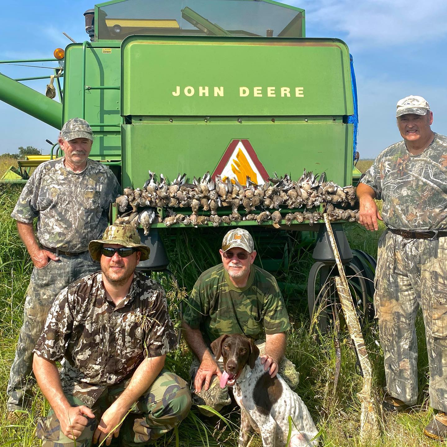Four people hunting in Plainview