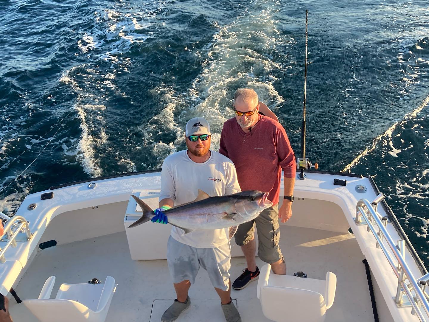 Anglers enjoying a day of fishing in North Carolina