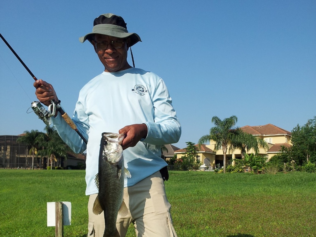 Fishing a Florida Bass in FL