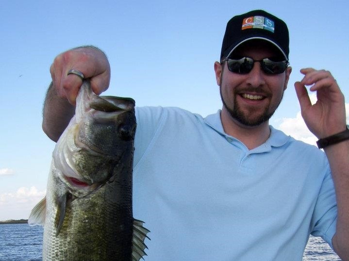 Largemouth bass caught in FL