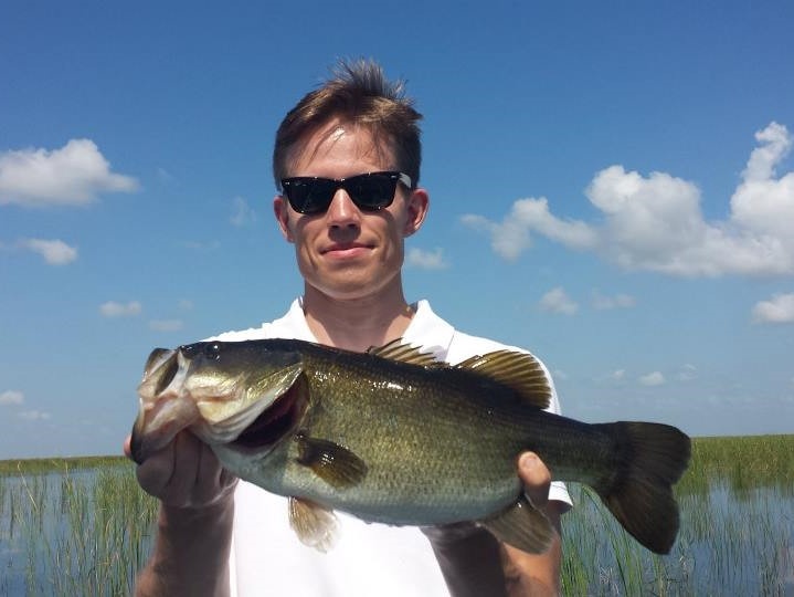 Largemouth bass caught in Florida