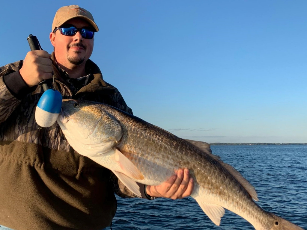 Redfish caught while fishing in FL