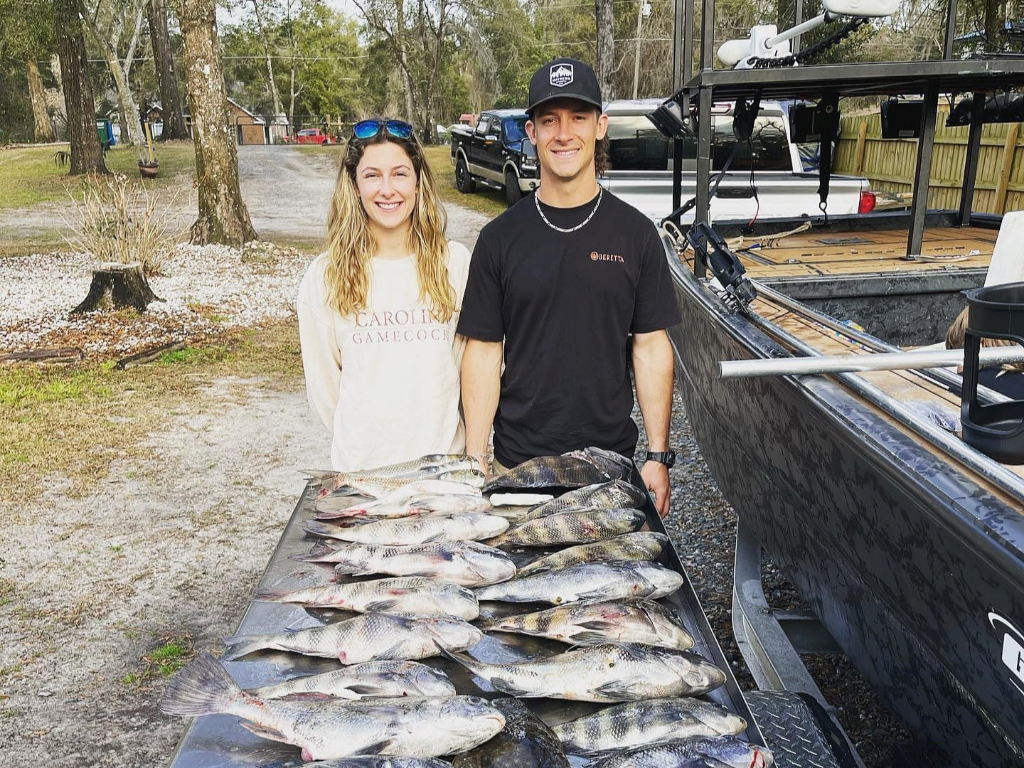 Two anglers fishing in Florida