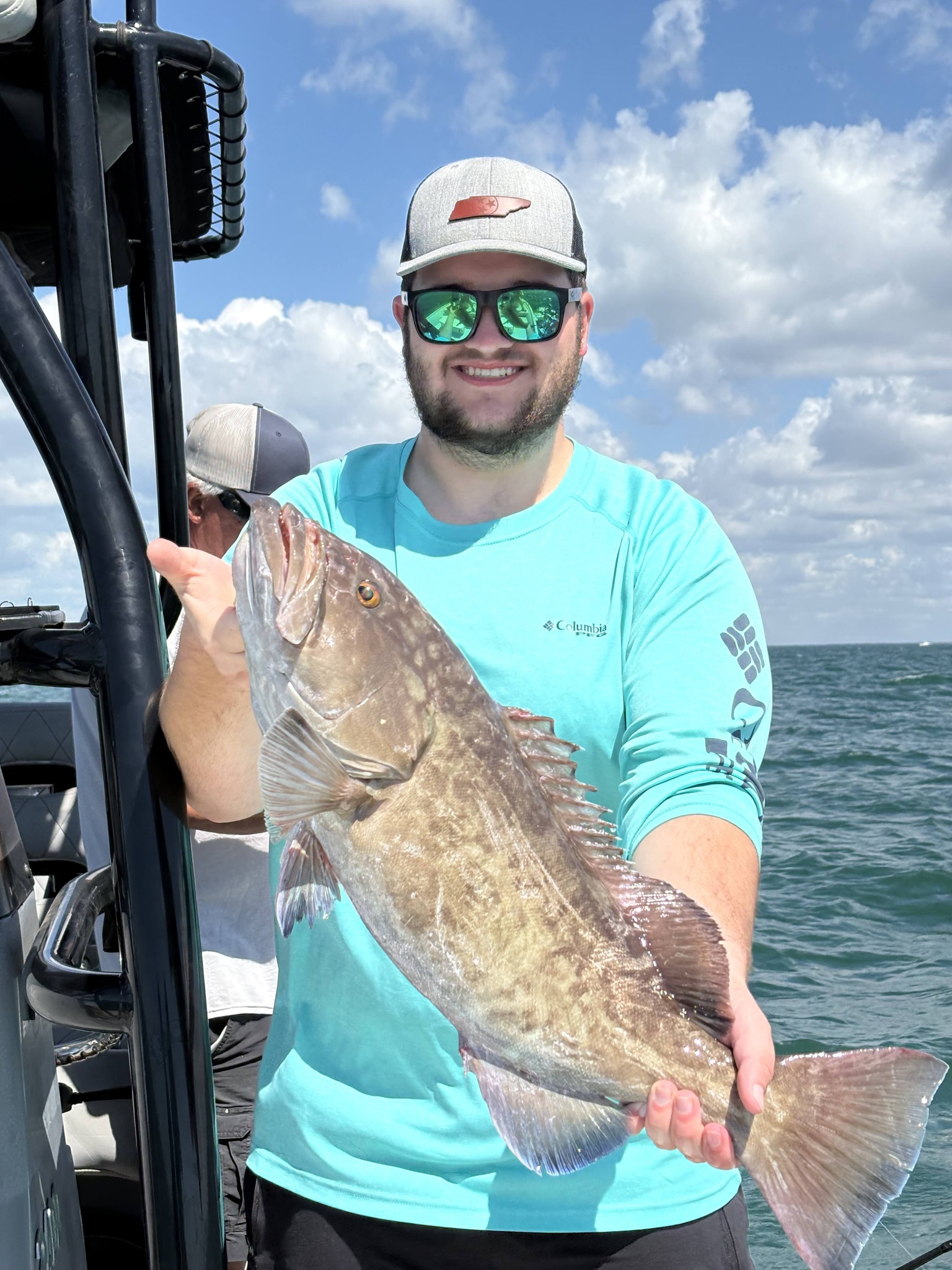 Gag grouper catch on fishing boat in Ruskin FL waters