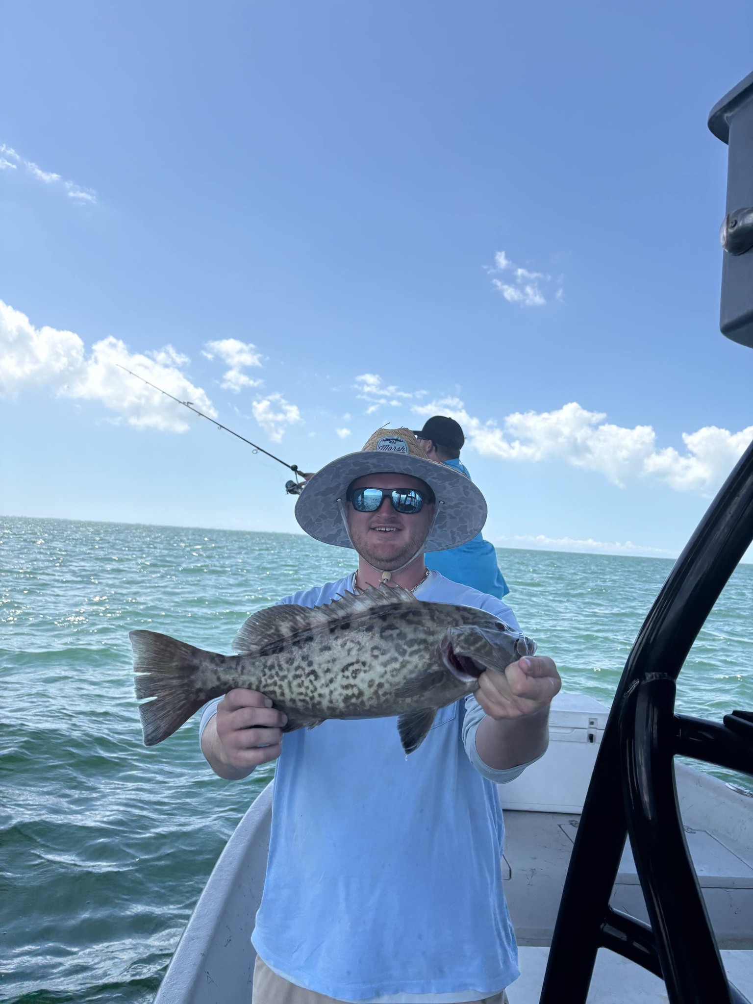 Gag grouper caught while fishing in Ruskin FL waters