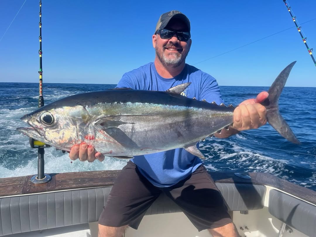 Blackfin tuna caught while fishing in Sebastian FL waters