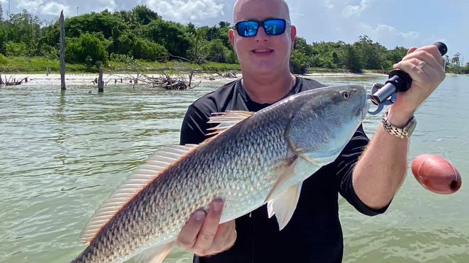 Redfish caught in Chokoloskee