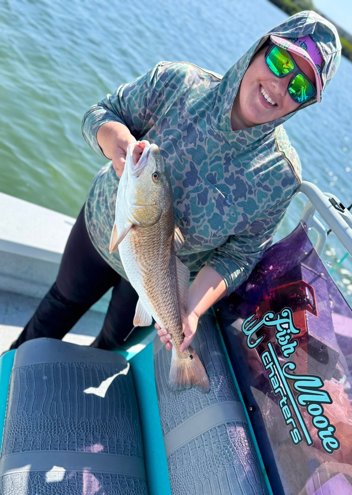 Redfish caught while fishing in Sarasota FL waters