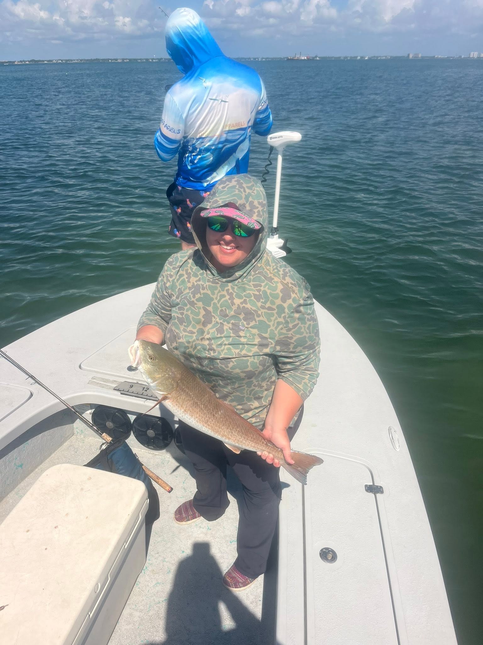 Redfish caught during fishing trip in Sarasota FL waters