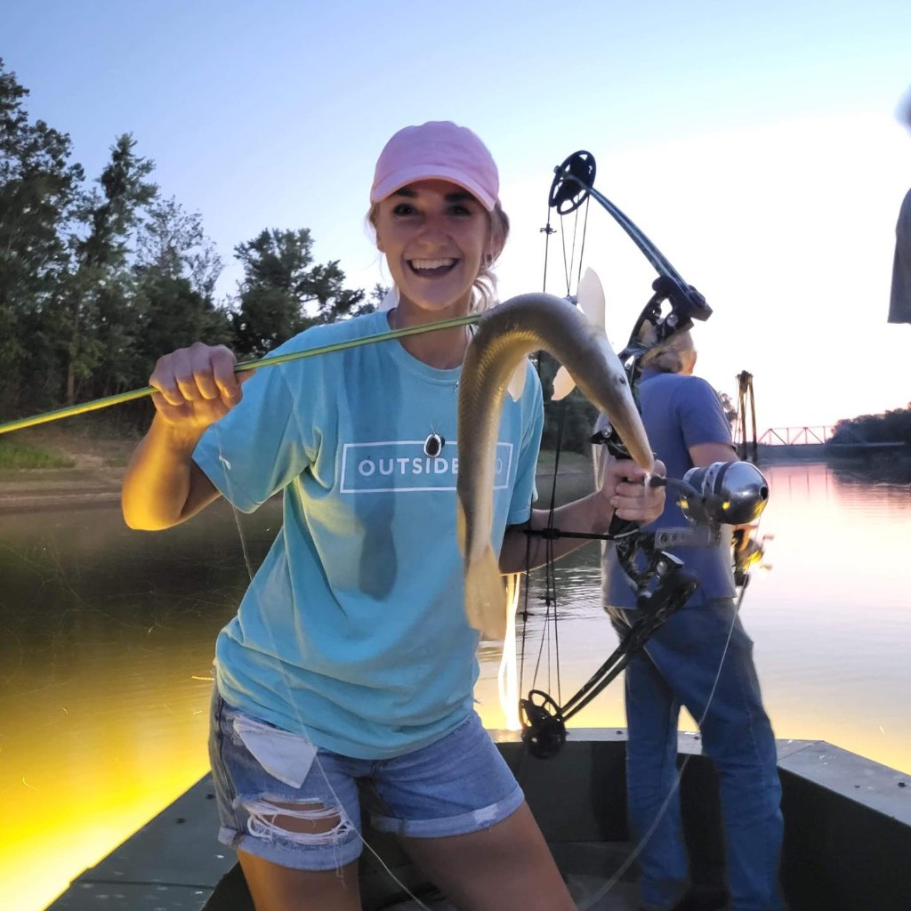 A lone American Eel caught while fishing in MO