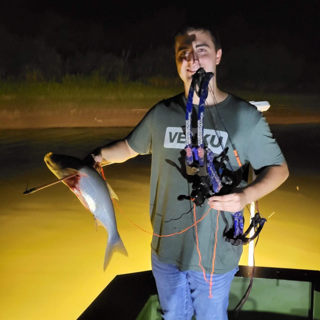 Angler fishing in Missouri