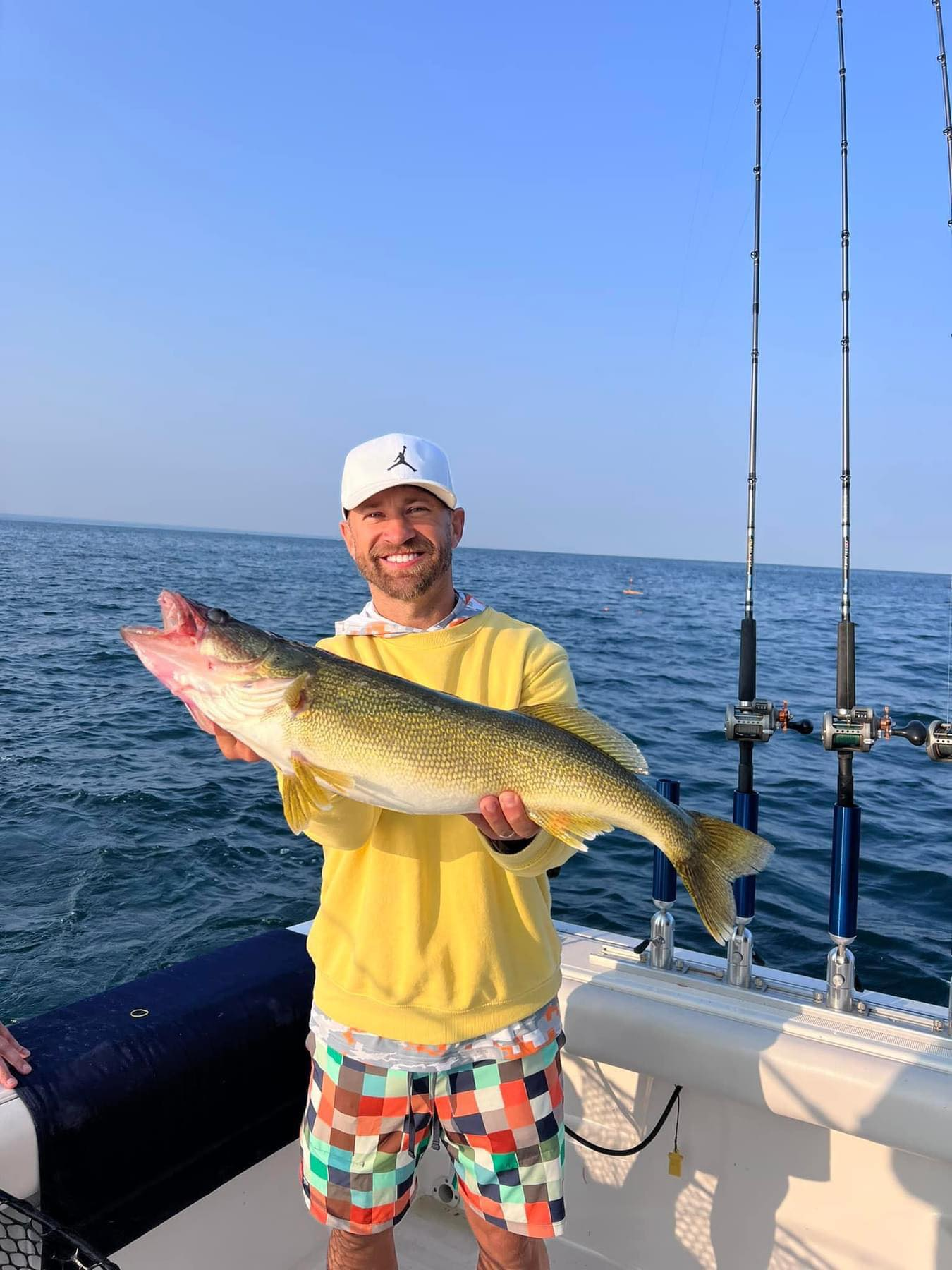 Angler holding a 28-inch fish in PA