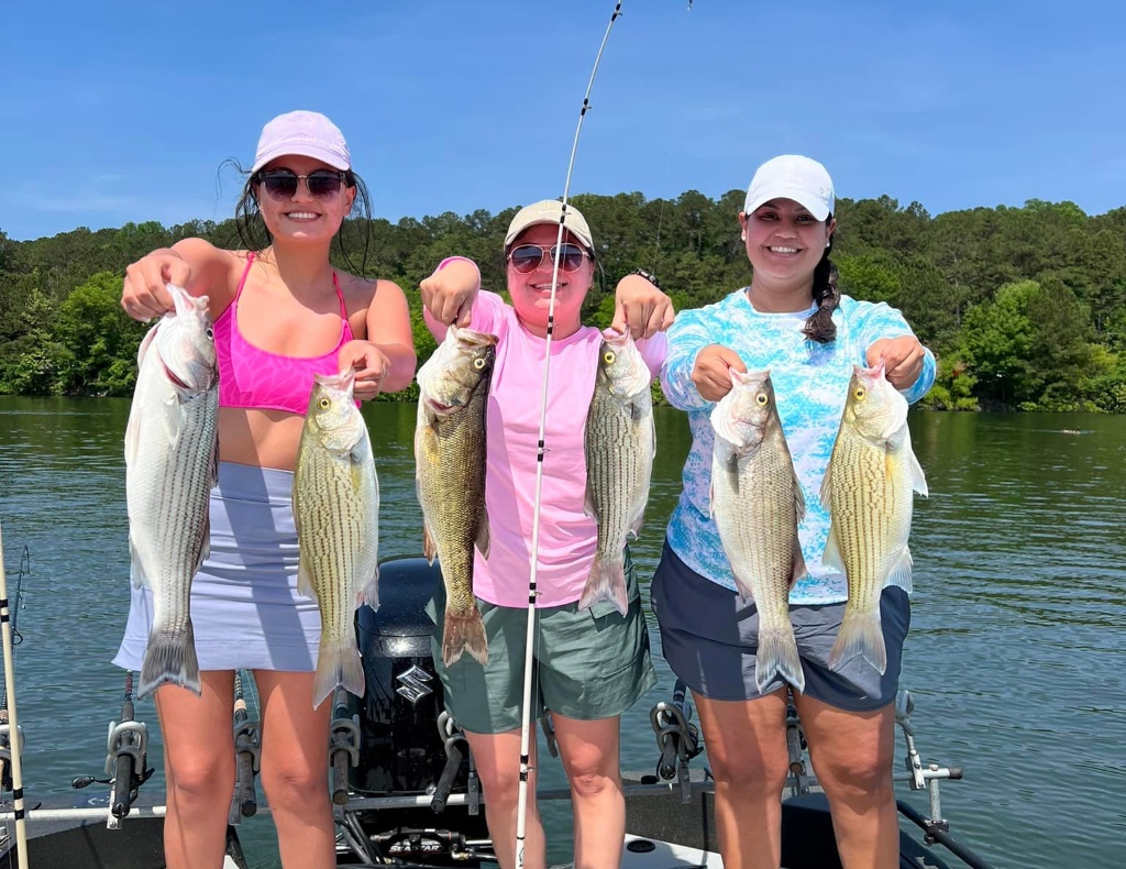 Lake Allatoona Guided Fishing Trip Booking Rates