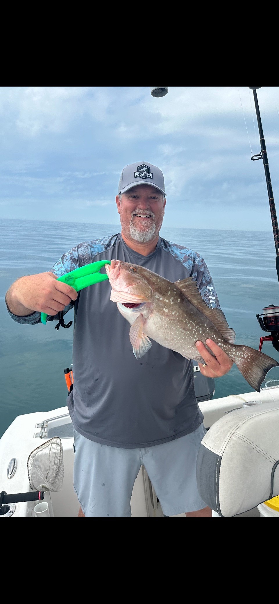 Angler enjoys fishing trip in Port Orange