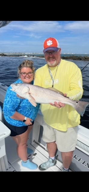 A person fishing in Florida