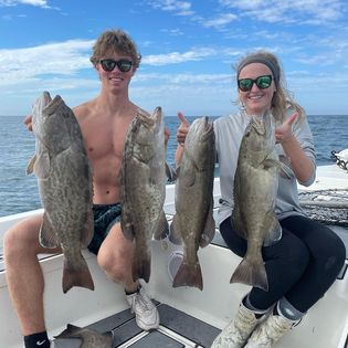 4 big fish caught while fishing in FL