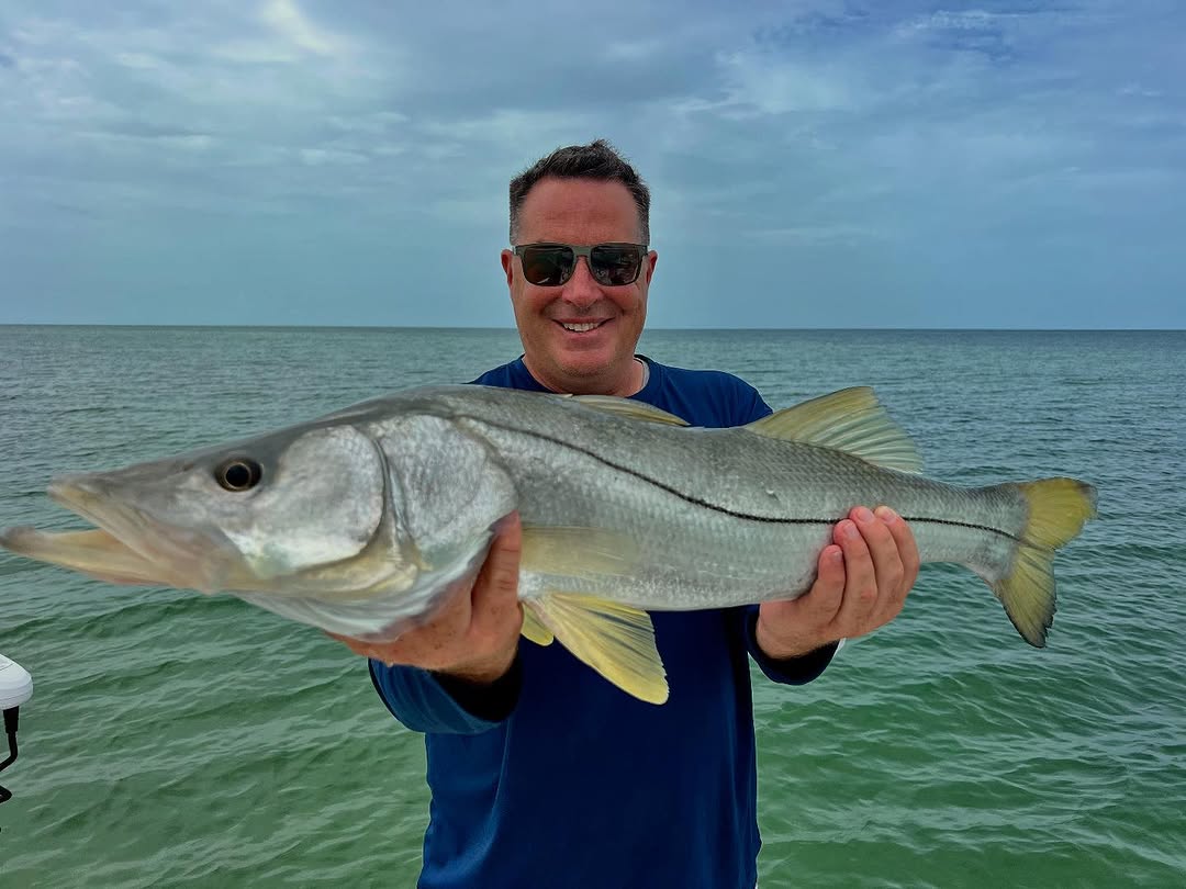 Fishing boat on Naples Marco Island waters targeting trout redfish snook tarpon inshore charter