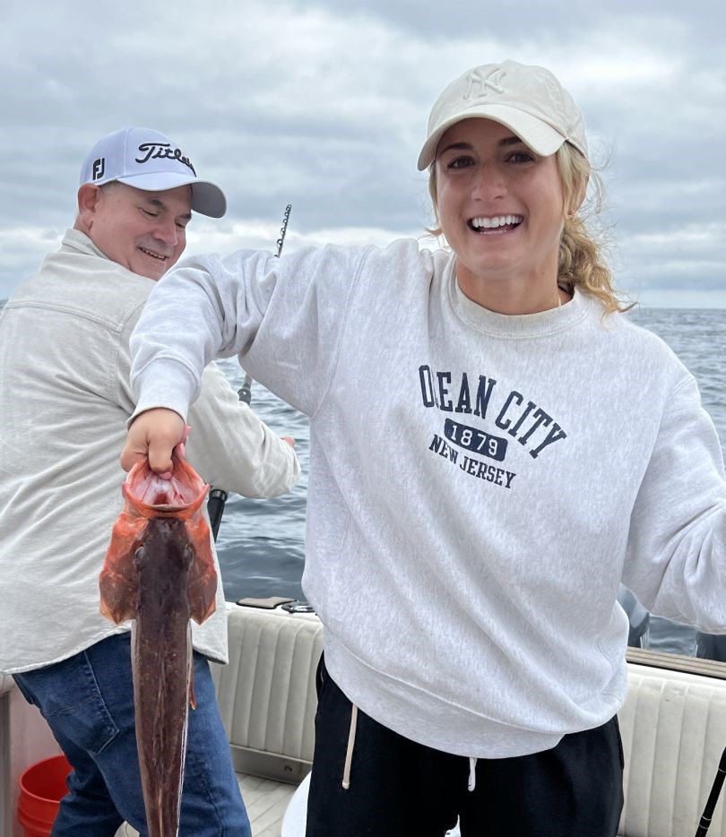 Two anglers fishing in California