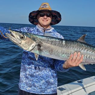 Fishing at Marco Island with a massive Great Barracuda