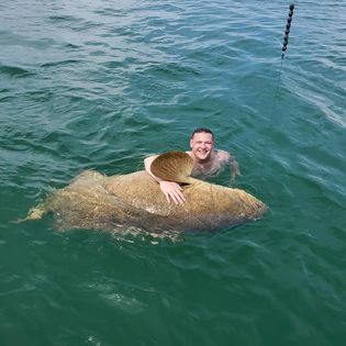 Person fishing at Marco Island
