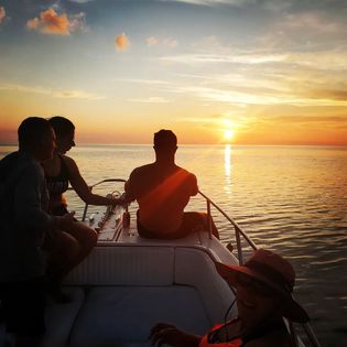 Angler enjoying fishing in Key West