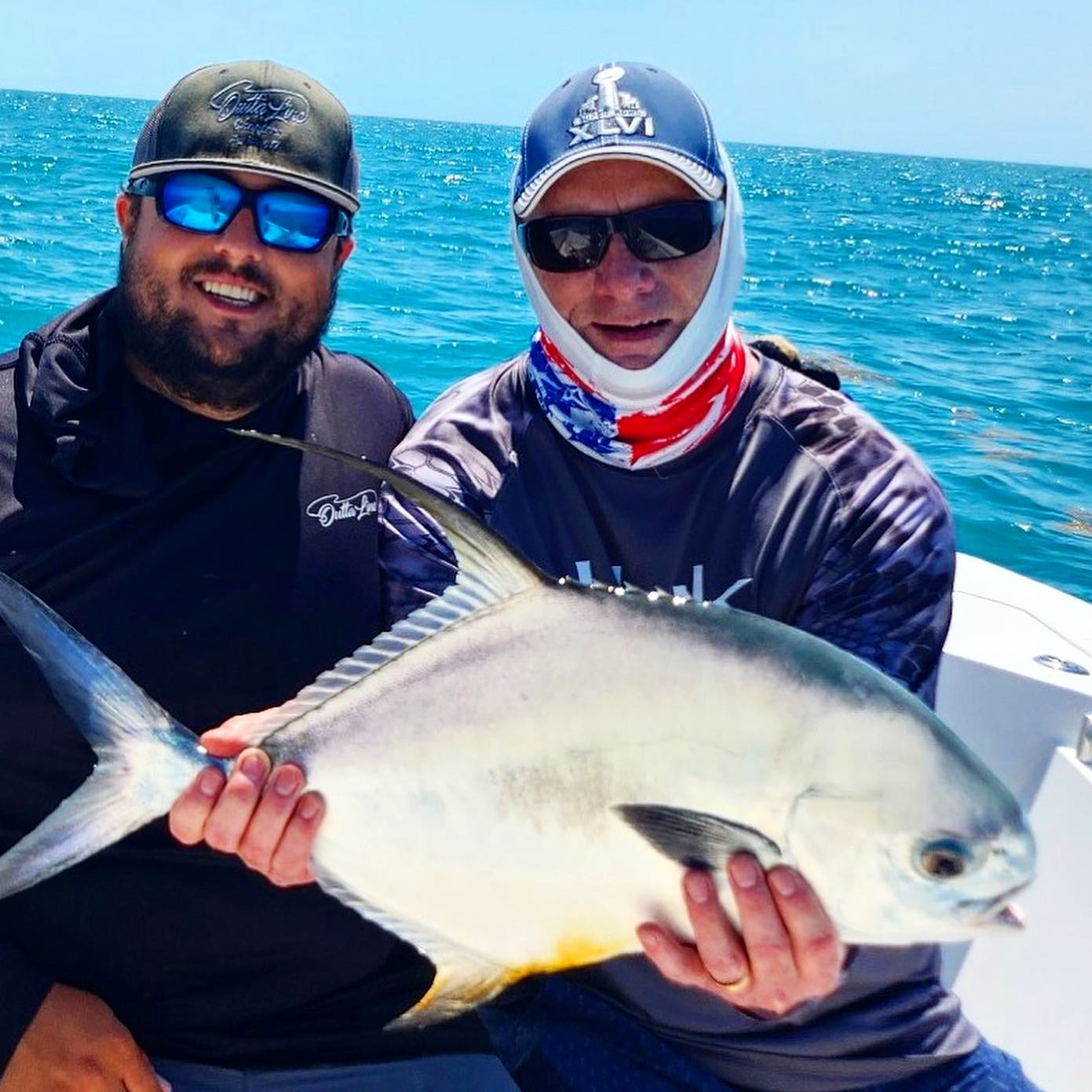 Permit fish caught in Key West, Florida