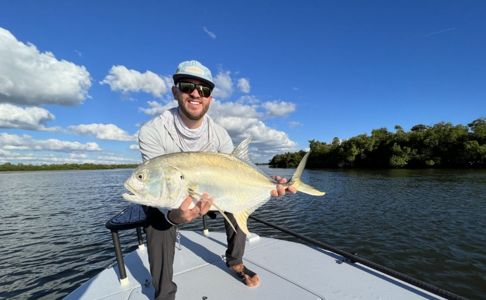 A Crevalle Jack fish caught in FL