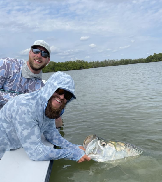 One person fishing in FL with a 13-inch catch