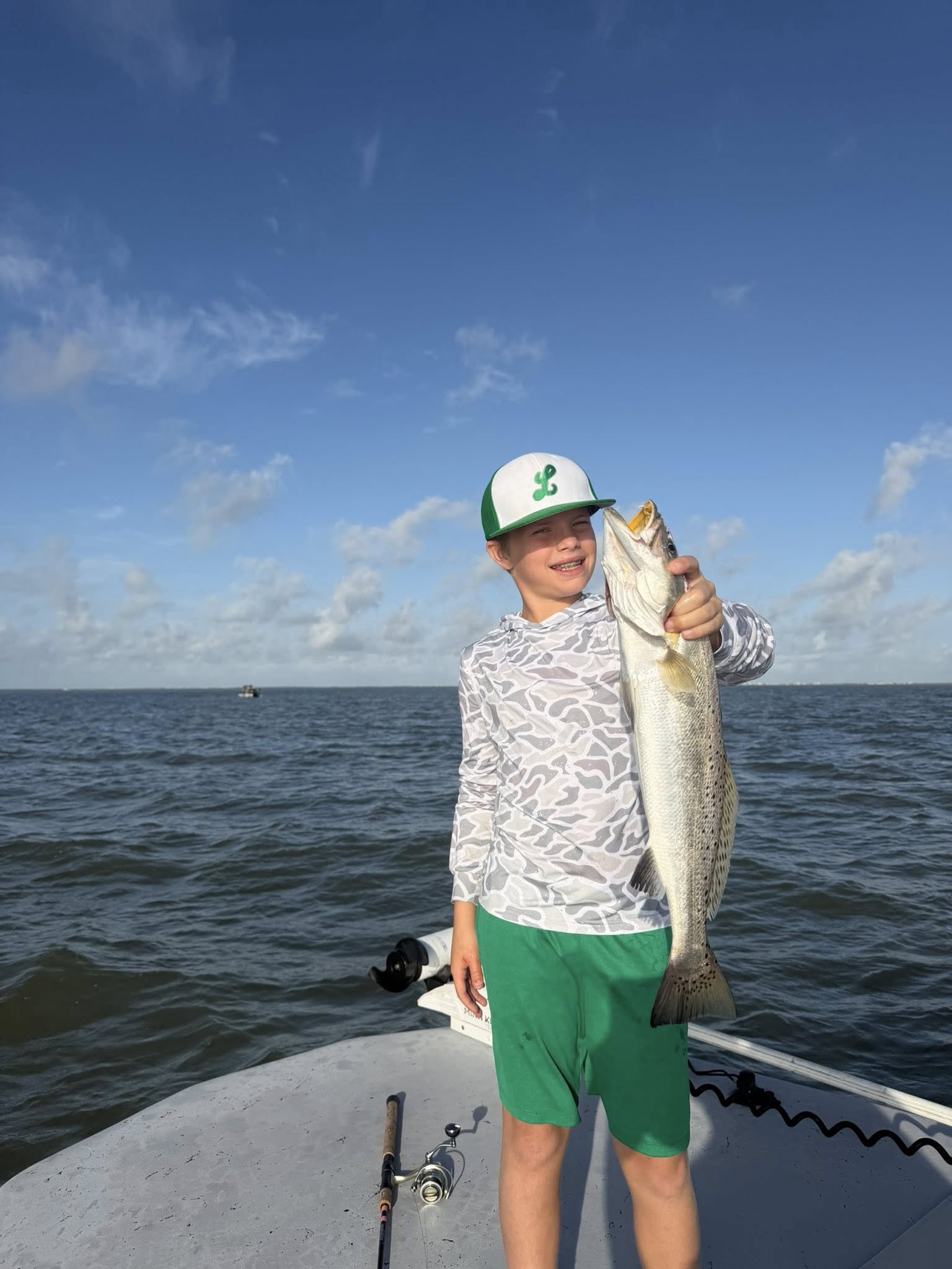 Speckled trout catch from fishing trip in Matagorda TX waters