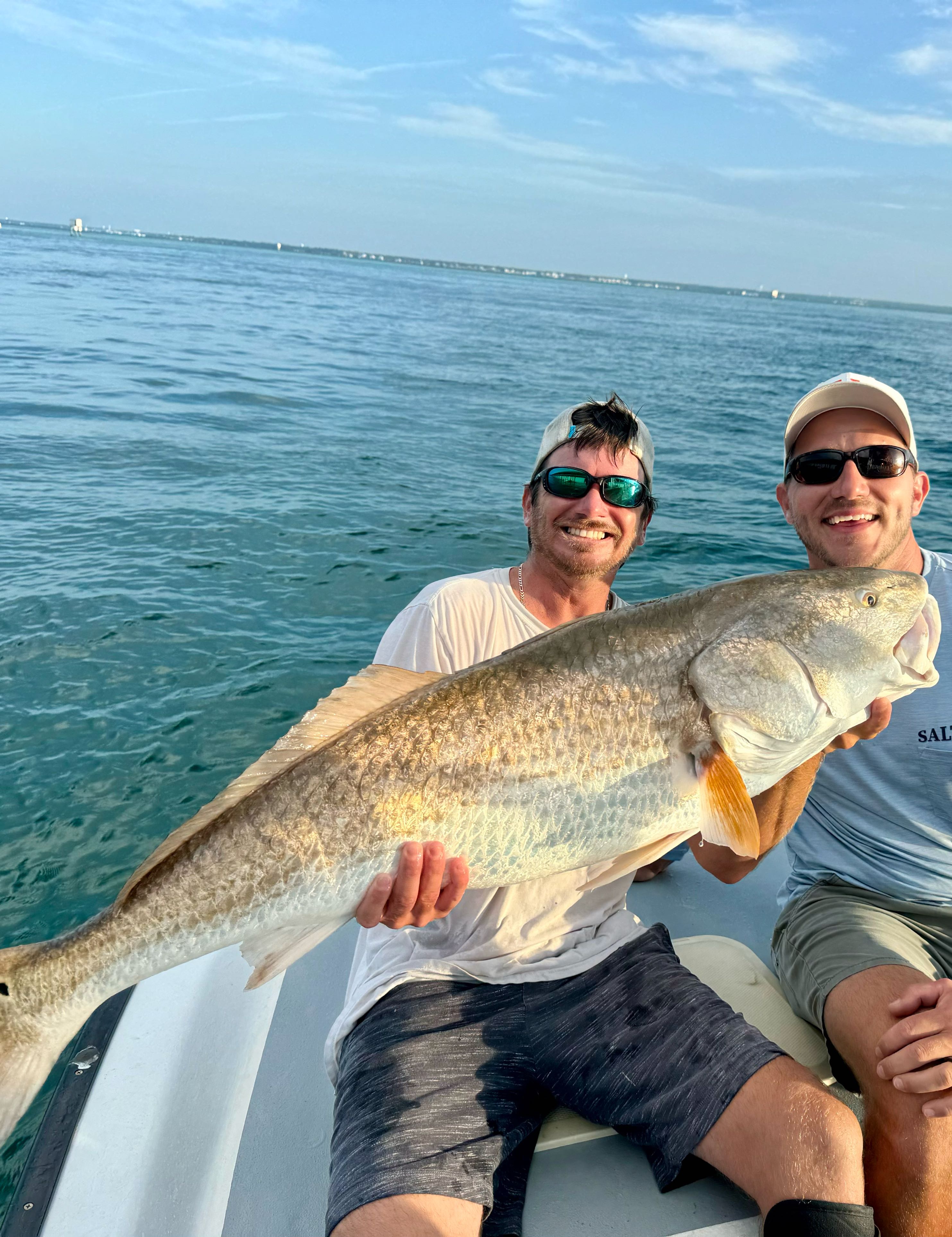 Redfish caught in FL, 34 inches long