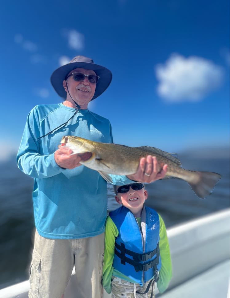 Redfish caught in Fort Walton Beach, Florida