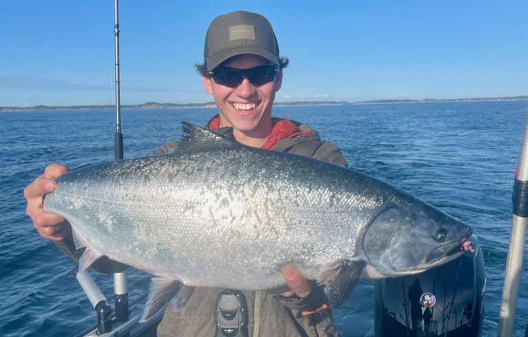 Fishing in Montague
