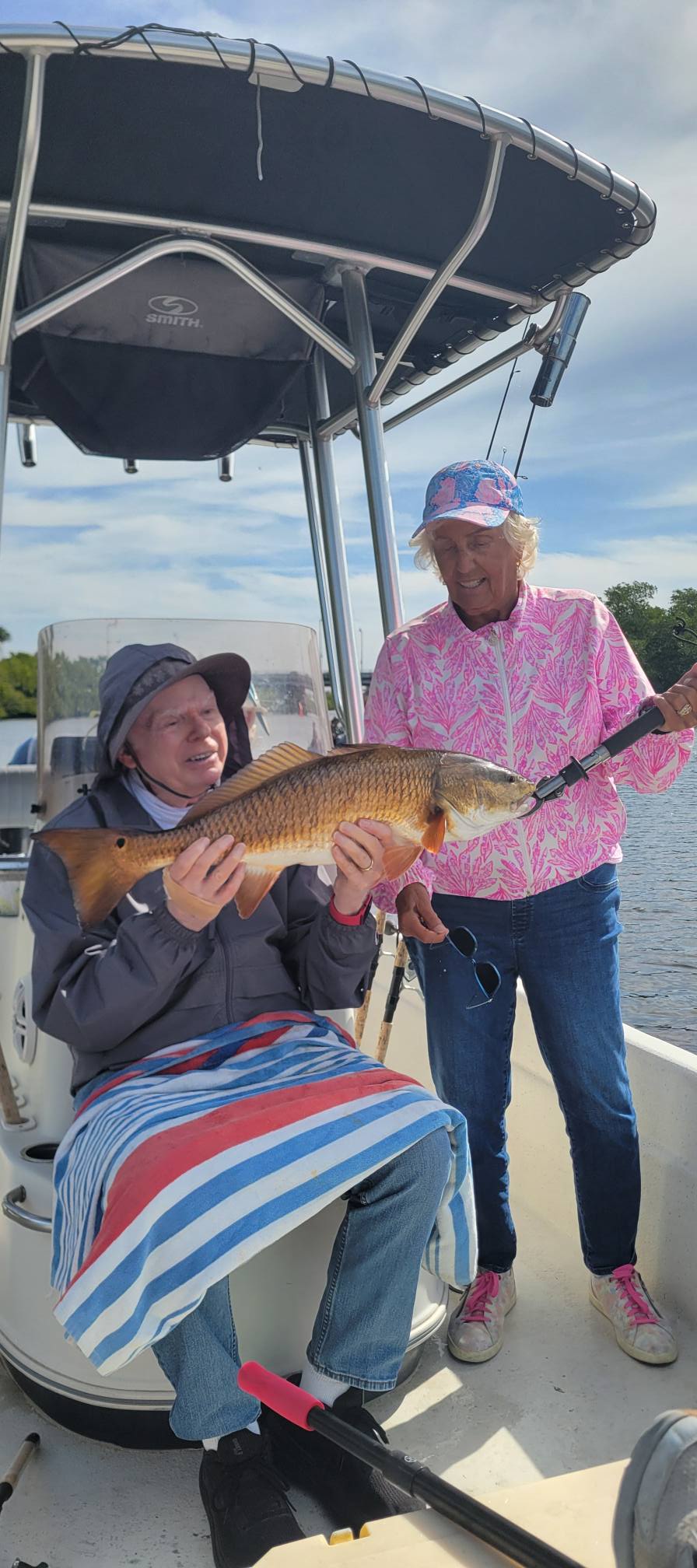 Redfish caught while fishing in Bonita Springs FL