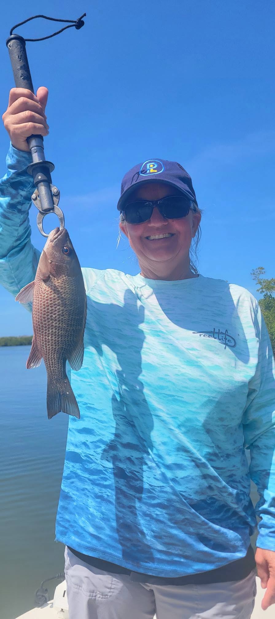 Grey snapper caught fishing in Bonita Springs FL