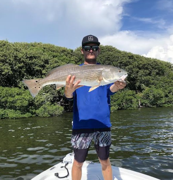 Redfish caught fishing in FL