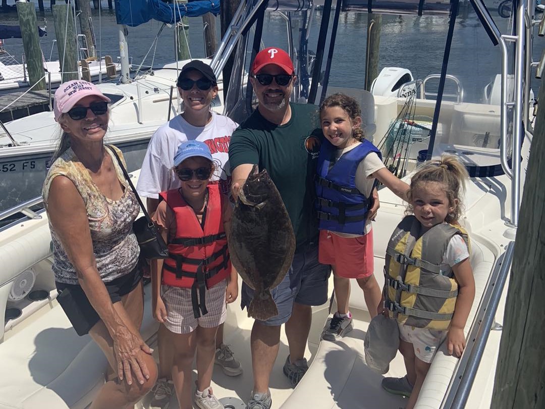Summer Flounder fish caught in NJ