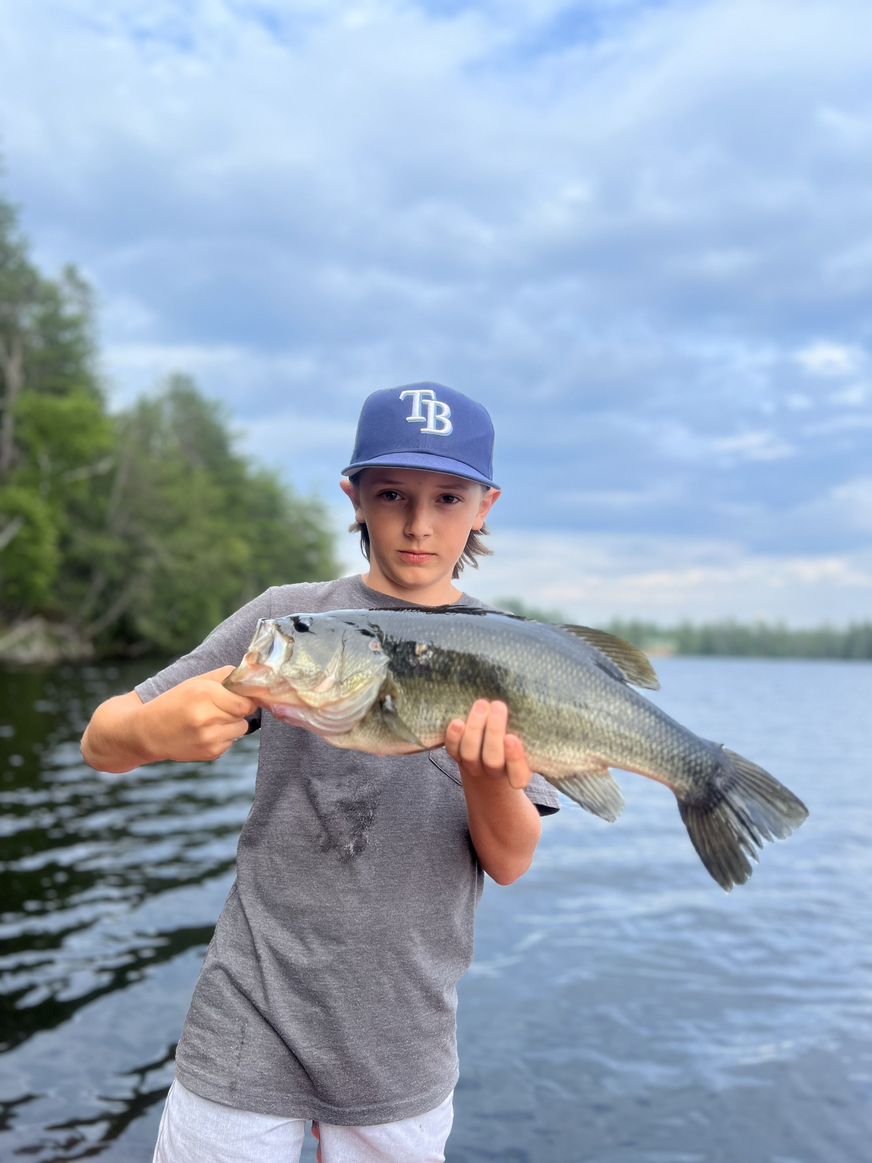 Largemouth bass caught fishing in NY